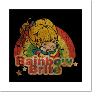 Rainbow Brite AND FRIEND texture Posters and Art